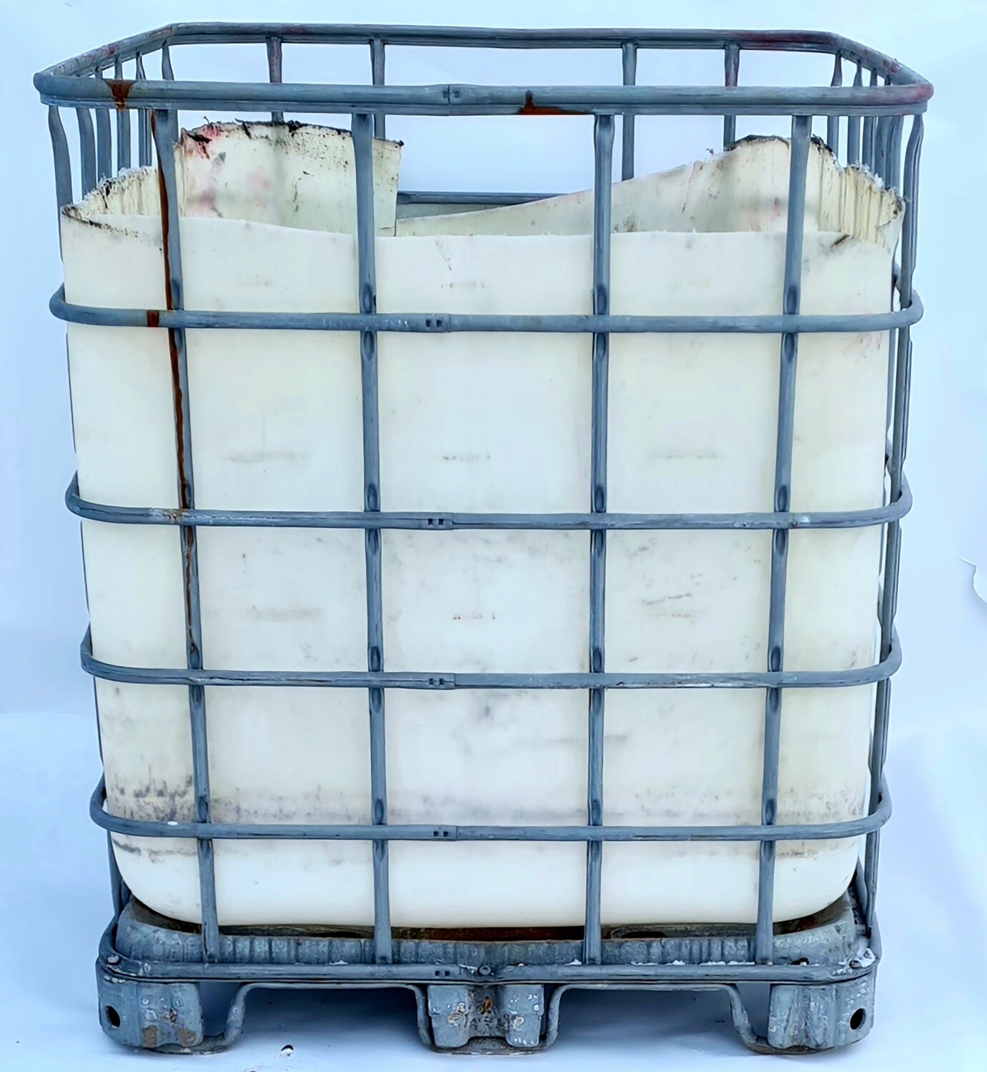 Avattu ibc kontti 1000 L